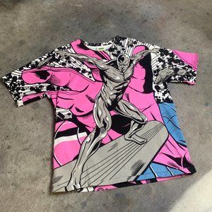 Chronic Images 2021 AOP Silver Surfer X Men Shirt
